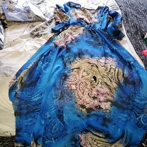 Multi Color long sleeve dress